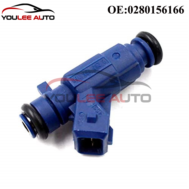 OEM 0280156166 Fuel Injector Nozzle Mitsubishi Carisma Colt V Lancer VI Mirage Space Star 1.3L For BYD F3 Zotye 5008