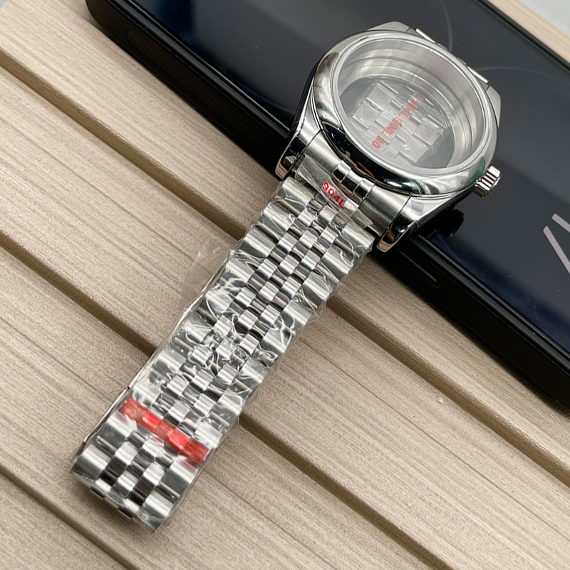 41mm Oyster Watch NH35 Case FIT for 30-31.5mm Dial nh35 Movement Sapphire glass Crystal waterproof Watch Case