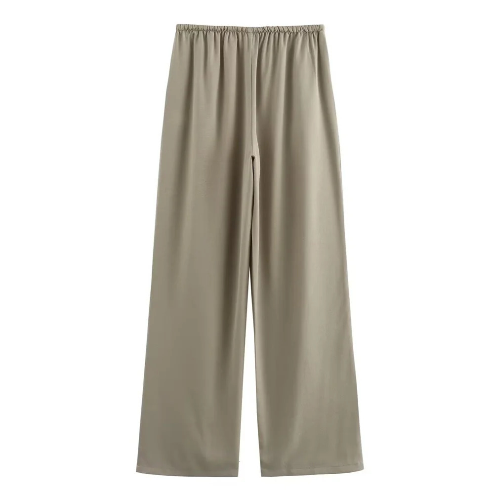 PB ZA Summer Womens Fashion and Stylish Quality Double breasted Kimono Top Pants Set 241111