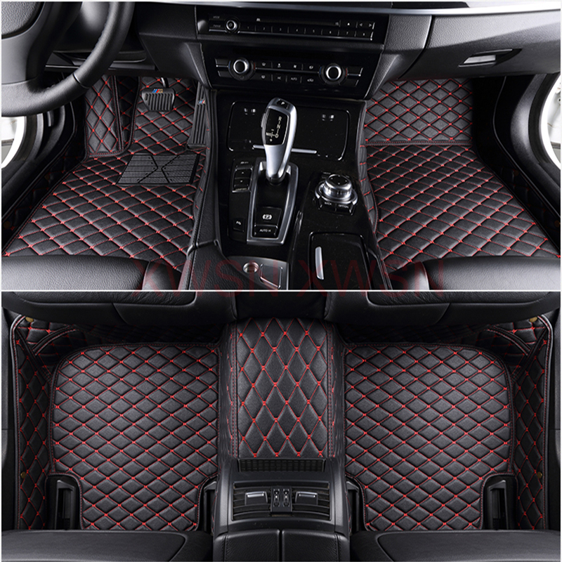 Custom 3D Full Coverage Car Floor Mats for 1 Series E81 2 E82 E87 E88 F20 4 Door Interior Accessories Carpet