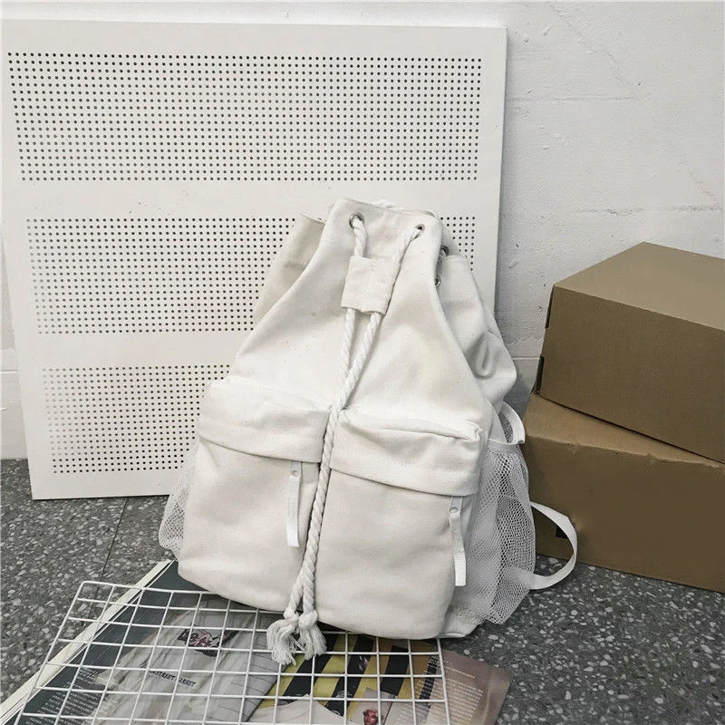 Womens Backpack Trend Techwear Harajuku Nylon Aesthetic Gothic School Backpack Womens Rucksack Korean Mochila 241111