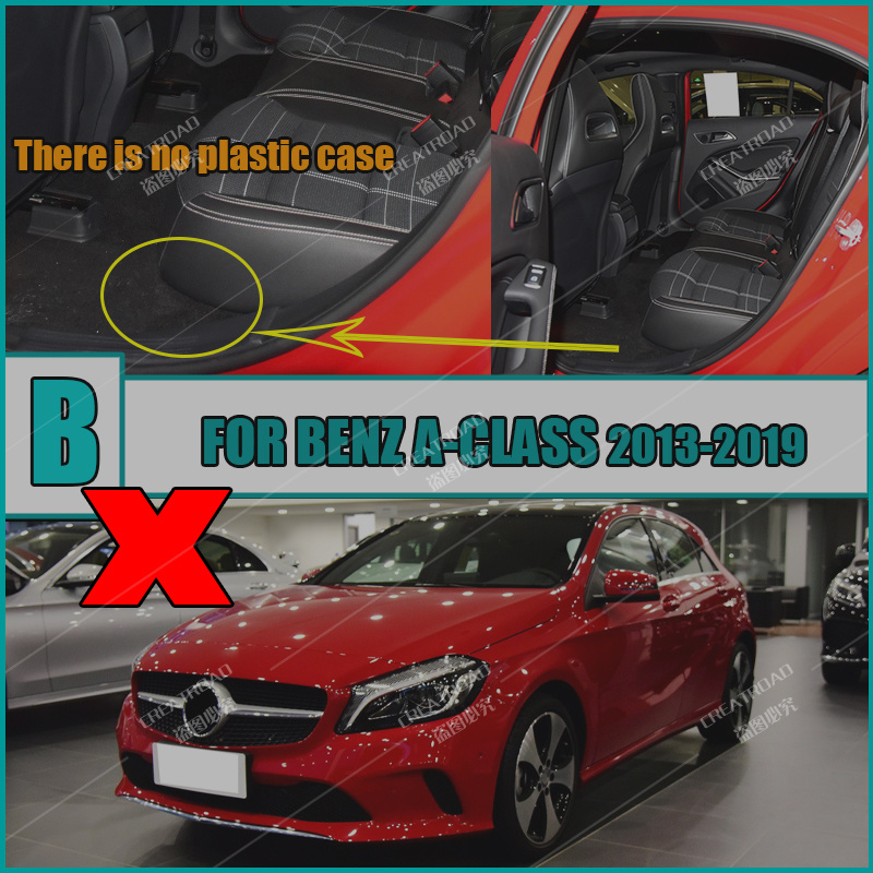 Car floor mats for BENZ A class 2019 Custom auto foot Pads automobile carpet cover interior accessories