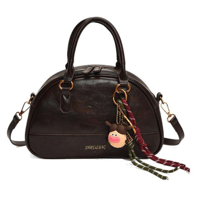 American Bowling For Women 2024 Autumn/Winter New Fashionable And Versatile Handheld Casual Commuter Crossbody Bag