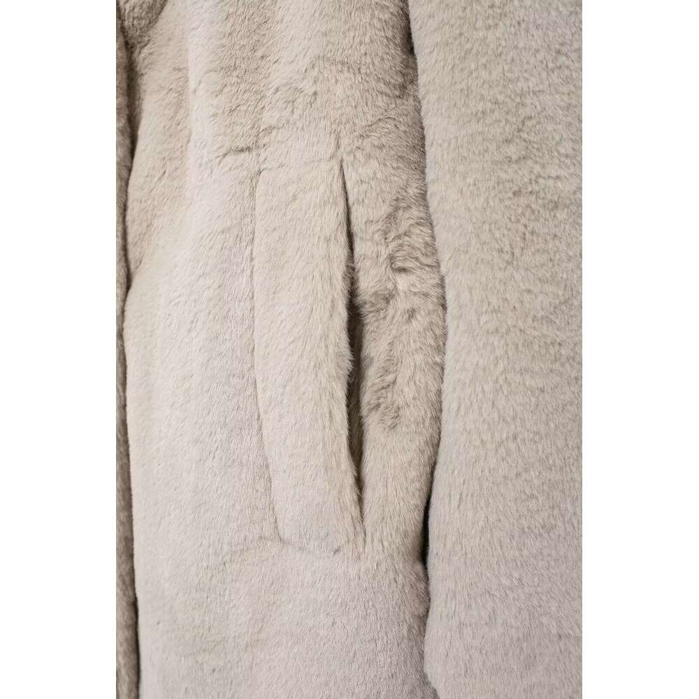 shanshi fur coat women Winter Women's Artificial Fur Effect Coat