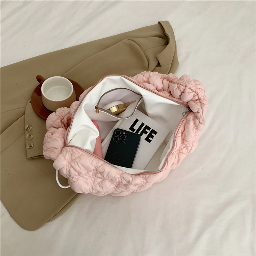 Quilted Padded Crossbody Bag for Women Pleated Bubbles Cloud Shoulder Bags Large Tote Bucket Designer Hobos Bag Shopping Handbag