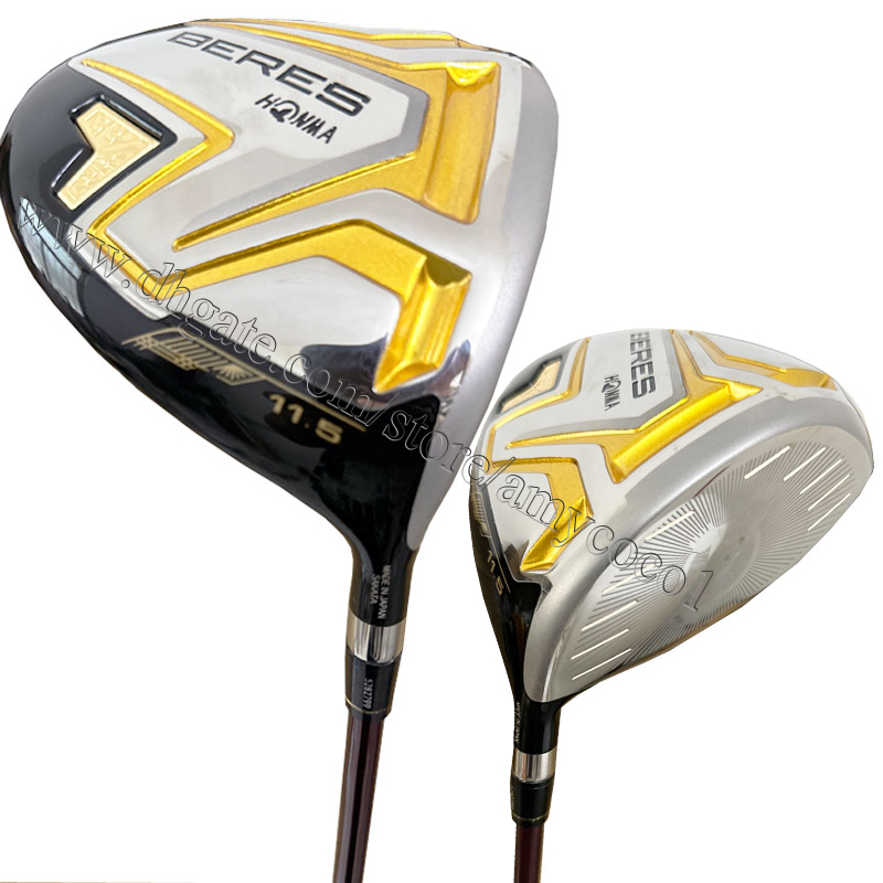 Golf Clubs HONMA S-08 Complete Set of Clubs Women BERES 11.5 Golf Driver wood Irons Putter Girl Golf Set L Flex Graphite Shaft Golf Full Set Free Ship