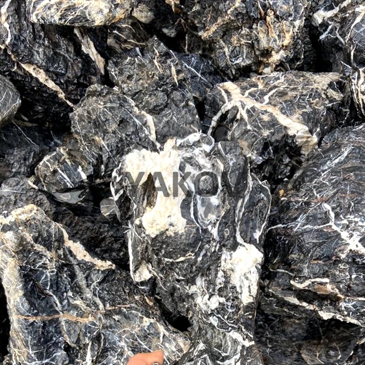 wholesale aquarium rocks 10-50cm acid washed Seiryu stone
