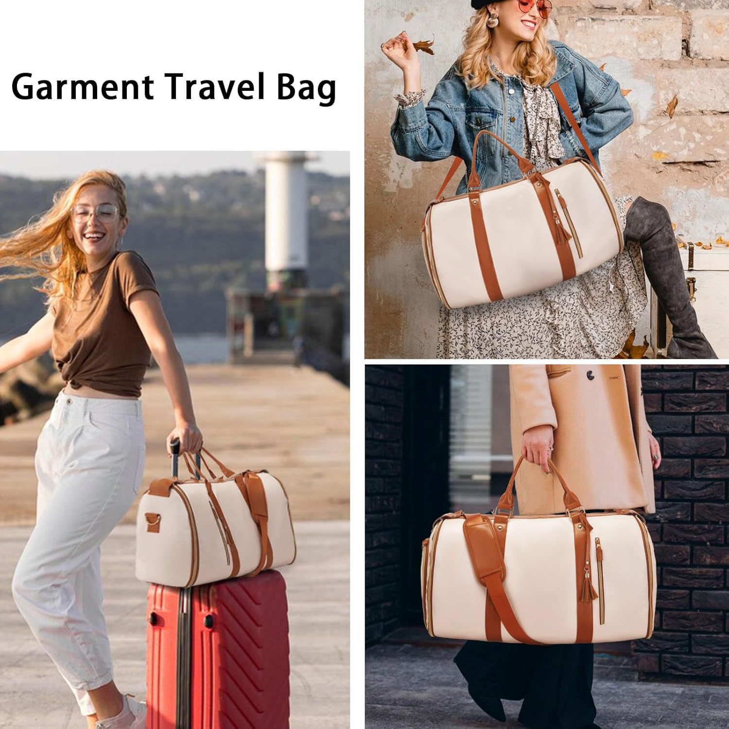 75L Large Capacity PU Foldable Travel Bag Lightweight Traveg Duffel for Women Men Tote New Carry On Lage 240809