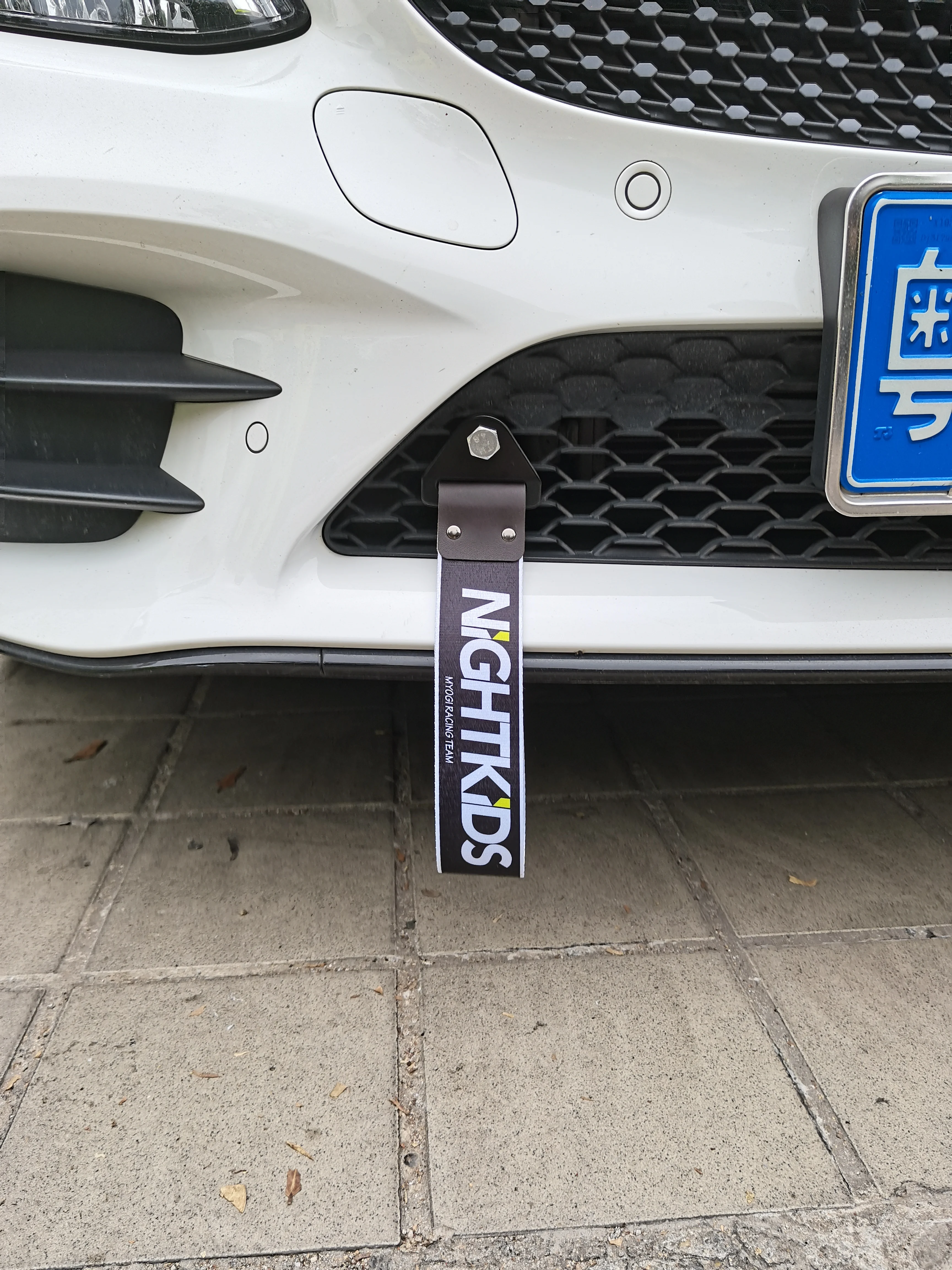 New Decorative Car Tow Strap Universal JDM RACING Car Tow Auto Trailer Ropes Front and Rear Bumper Trailer Towing Strap Decor