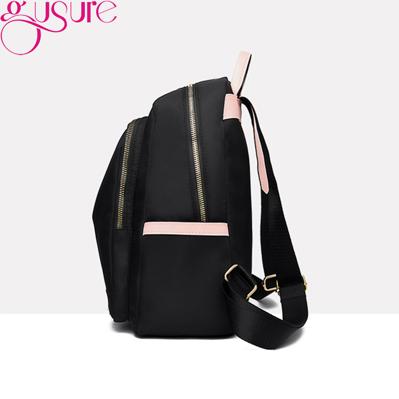 Gusure High Quality Oxford Women Backpack Casual School Shoulder Bags Waterproof Female Sports Knapsack Teenage Girls Travel Bag 2fcc9