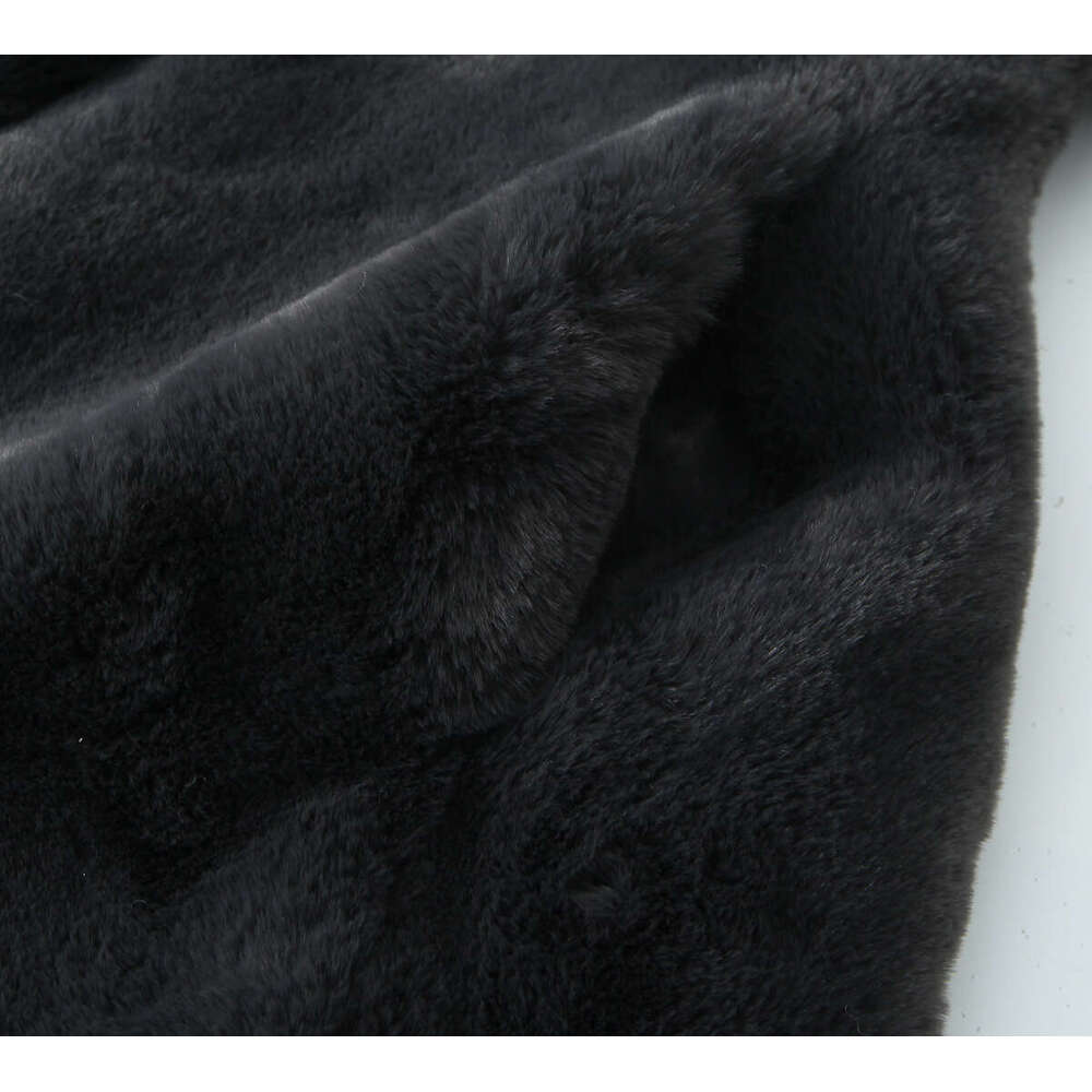 shanshi fur coat women Women's Winter Fashion Warm Artificial Fur Loose Coat
