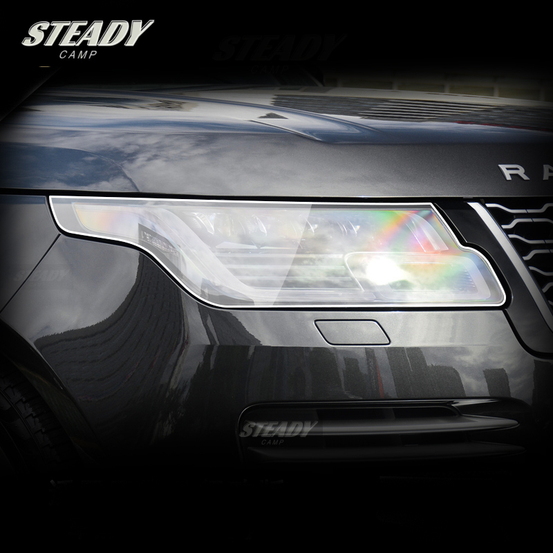 For Land Range Rover 2018-2023Car Exterior Headlight TPU Protective Anti-scratch Repair Film Accessories Refit