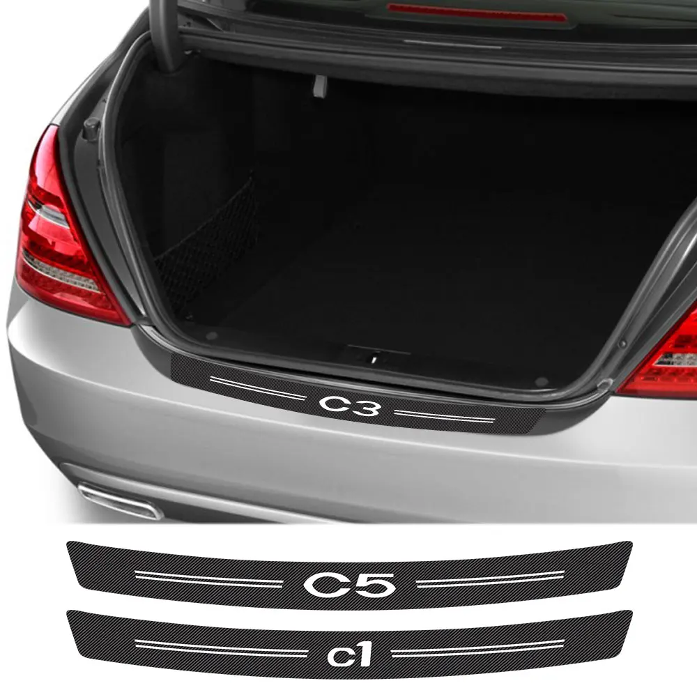 Car Bumper Sticker For Citroen C4 C5 C3 C-ELYSEE C1 C2 C4L C6 C8 VTS Xsara C-Crosser Berlingo Jumpy Nemo Auto Decal Accessories