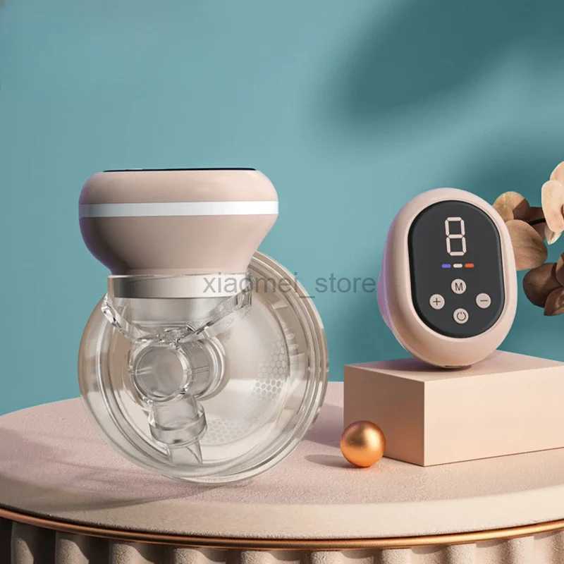Breastpumps Breastpumps Wearable Electric Breast Pump Silent Milk Collection Hands-free Invisible Automatic Intelligent Breast Pump Breastfeeding 2404