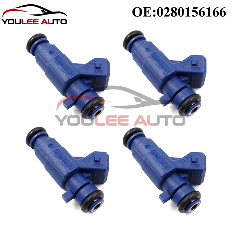 OEM 0280156166 Fuel Injector Nozzle Mitsubishi Carisma Colt V Lancer VI Mirage Space Star 1.3L For BYD F3 Zotye 5008
