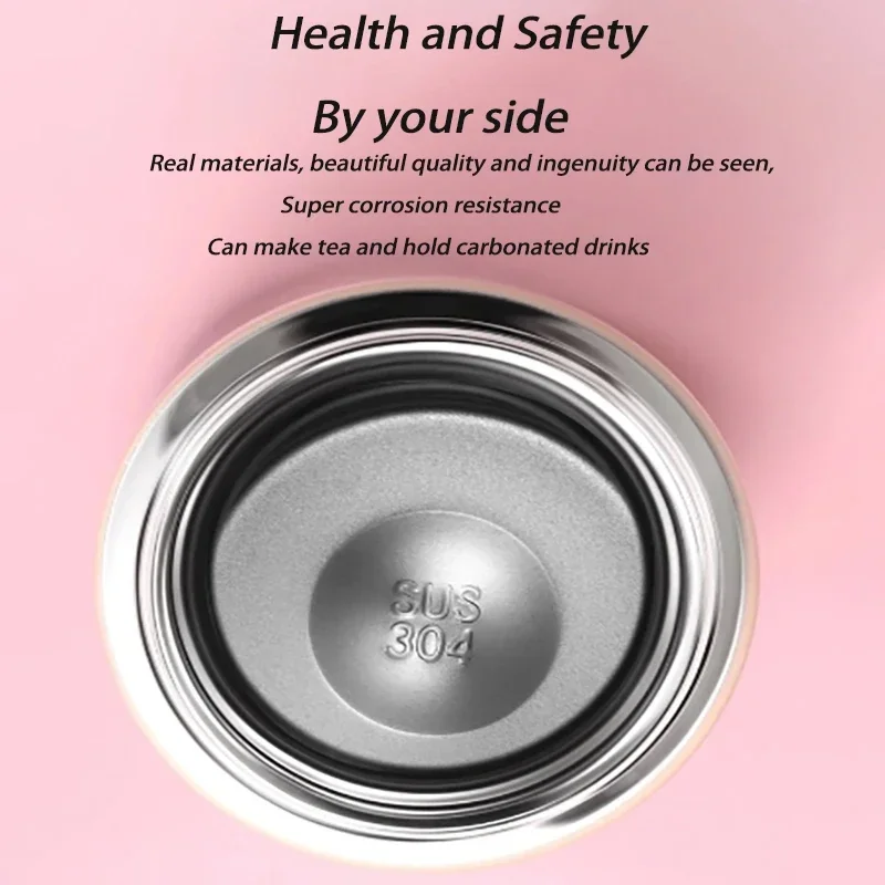 Car Thermoses Water Bottle Portable Travel Mug with Smart LCD for Mercedes Benz AMG CLA CLK CLS SLC SLK Auto