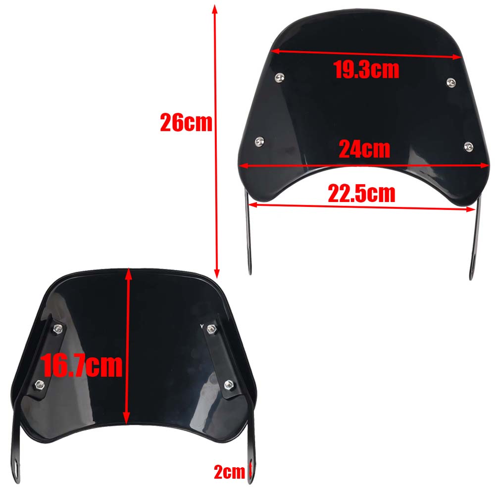 For Yamaha XSR700 XSR125 XSR155 XSR900 XSR 700 900 125 155 Accessories Retro Windscreen Windshield Wind Screen Deflector Cover