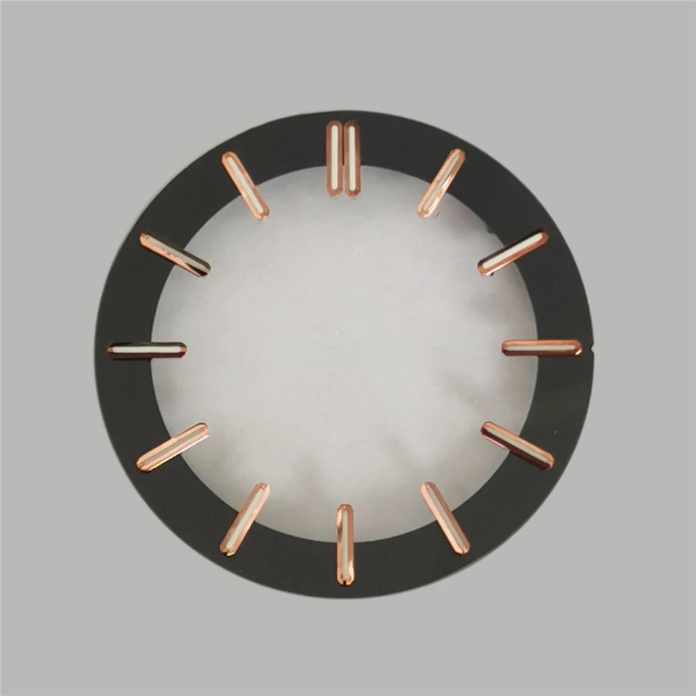 Green Luminous Dial 31.8mm Watch Dial for NH70 Movement Modified Watch Face Replacement Parts Accessories