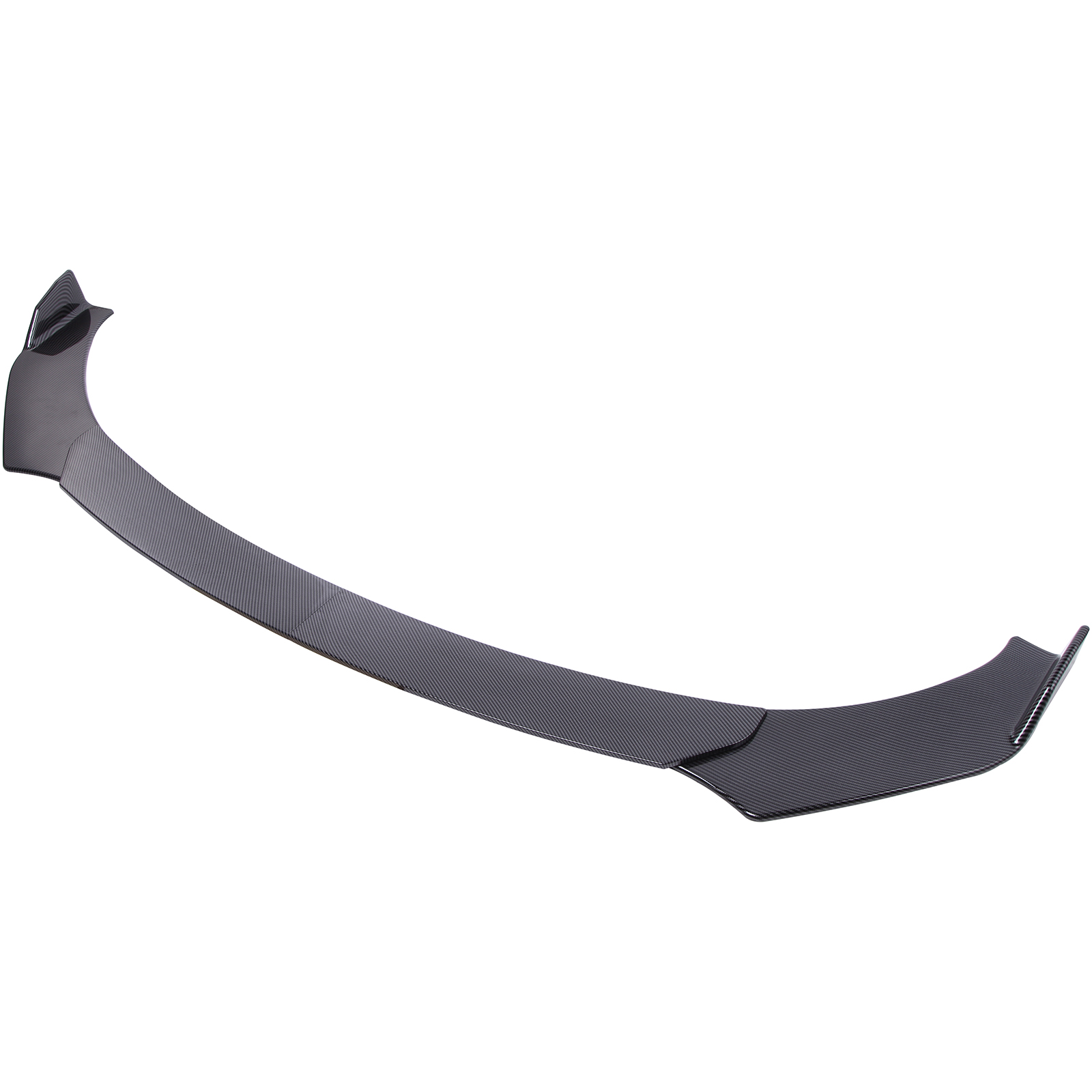 Black Car Front Bumper Lip Chin Spoiler Splitter Body Kit Guard Diffuser Deflector Lips Glossy For Tesla Model 3 2017-2020