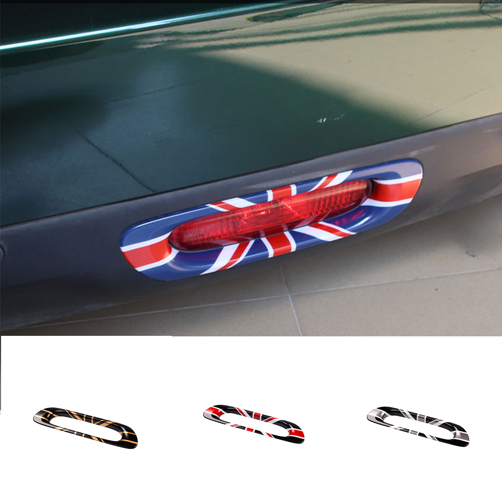 The Black Flag Decorative Circle Car Taillight Paste Shell Stickers For Mini Cooper One JCW S F55 F56 Car-Styling Accessories