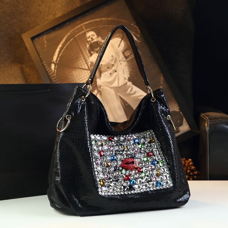 New Soft Leather Women's Tote Bag Dia-Set Handbags Europe And United States Trend Personality Shoulder Crossbody Bags Genuine Leather BagVoyage