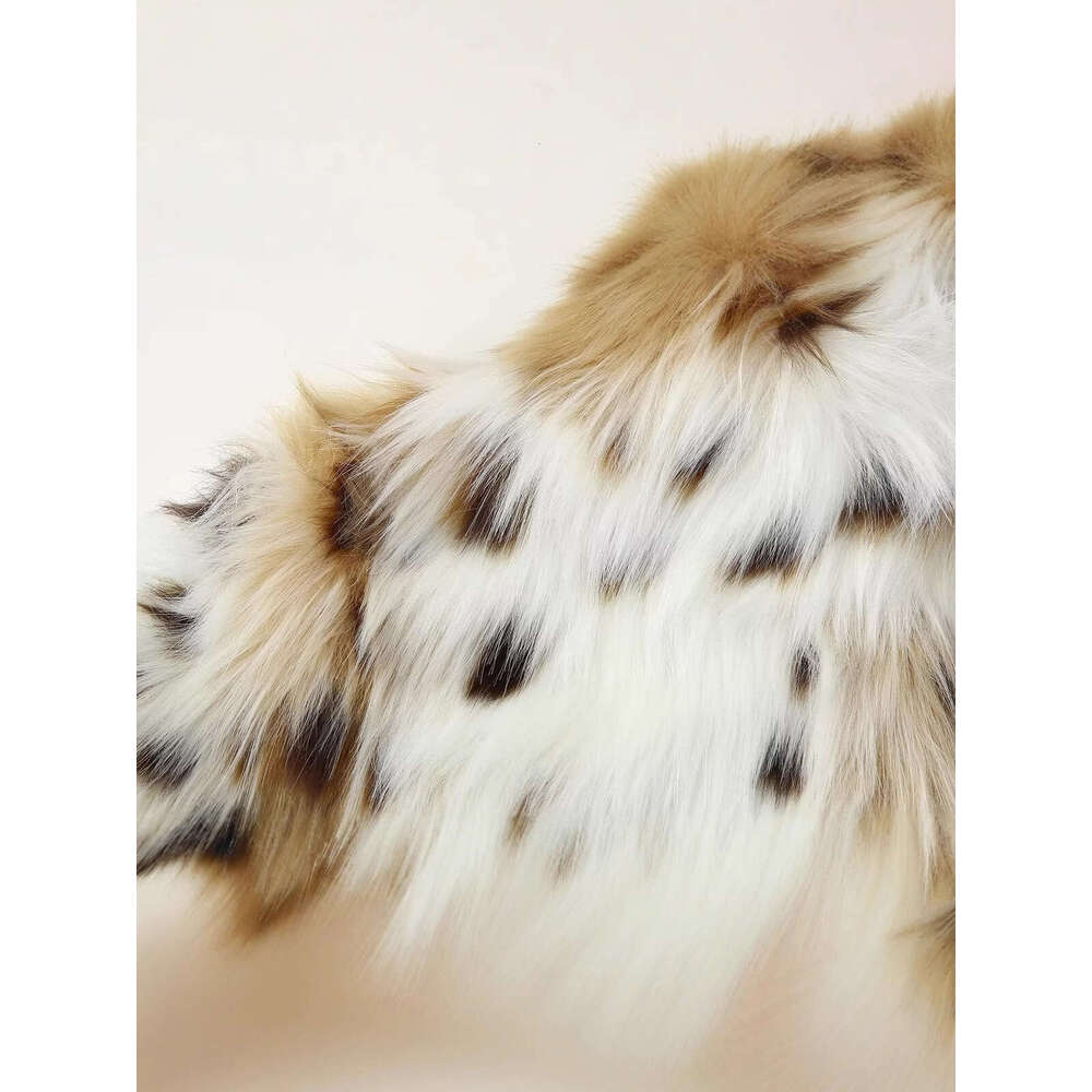 shanshi fur coat women winter new integrated style fashionable and high-end stand collar long sleeved environmentally friendly faux fur jacket