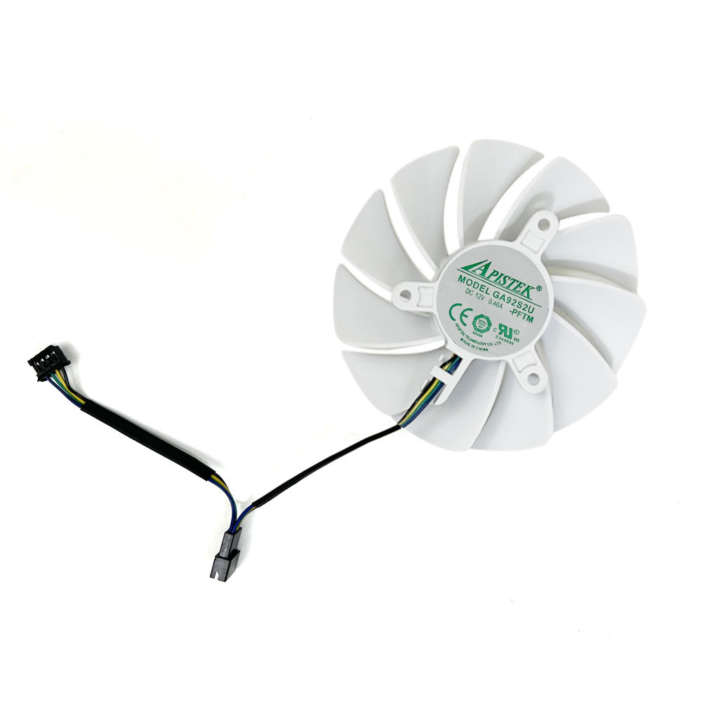 Cooling Fan For ZOTAC GAMING RTX 3060 Ti AMP White 3070 White GPU FAN 89MM 100MM 4PIN GAA8S2U GA922S2U