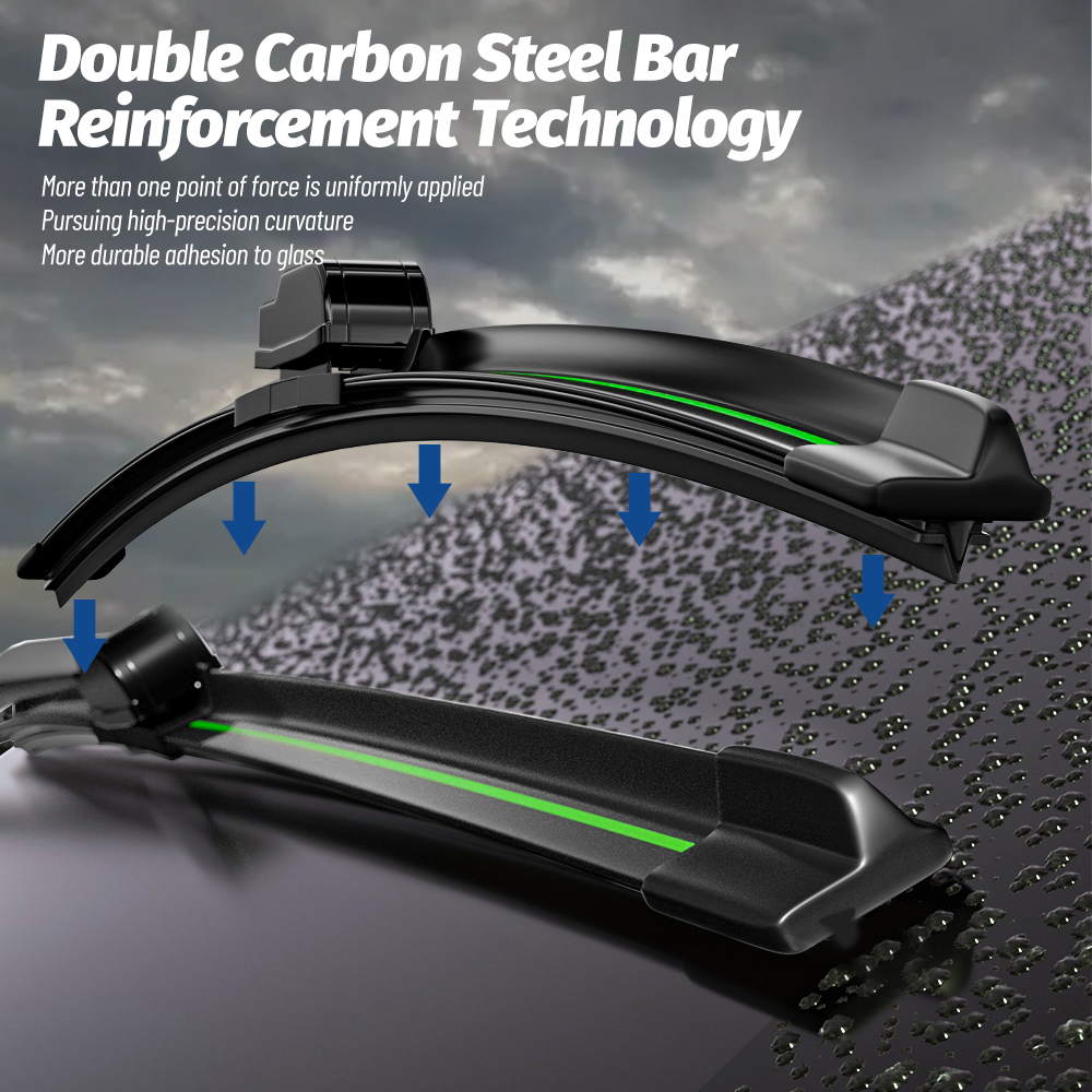 2pcs Front Windshield Wiper Blades For Ford Taurus 2010-2019 2011 2012 2014 2015 2016 2017 2018 Windscreen Window Accessories