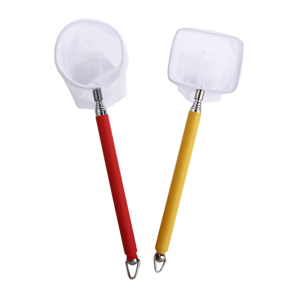 Retractable Fish Tank Cleaning Fish Scoop Cleaning Tool Shrimp Catching Fishnet Aquarium Supplies Fish Tank Accessory Catch Net