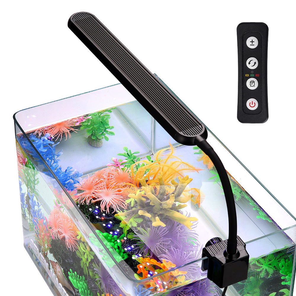 Fish Tank LED Multifunctional Lighting With Adjustable Brightness And Multiple Modes Timed Fish Tank Landscaping Light 220-240V