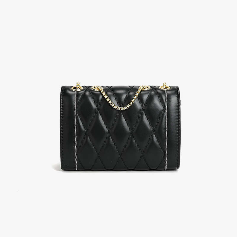 2024 winter new net red fashion dia chain metal love shoulder crossbody bag