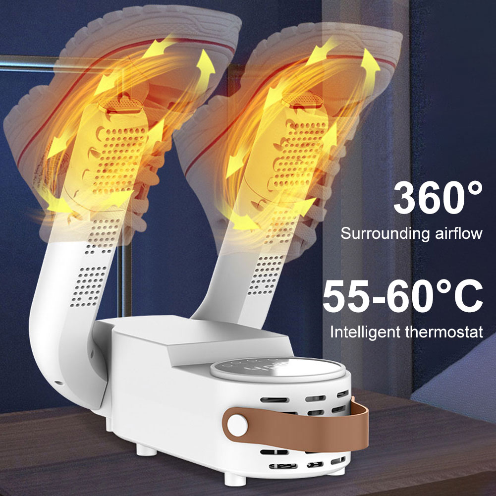 Electric Boot Dryer Quick Drying Boot Warmer with Heat Blower Footwear Dryer for Boots Shoes Gloves Hats Socks
