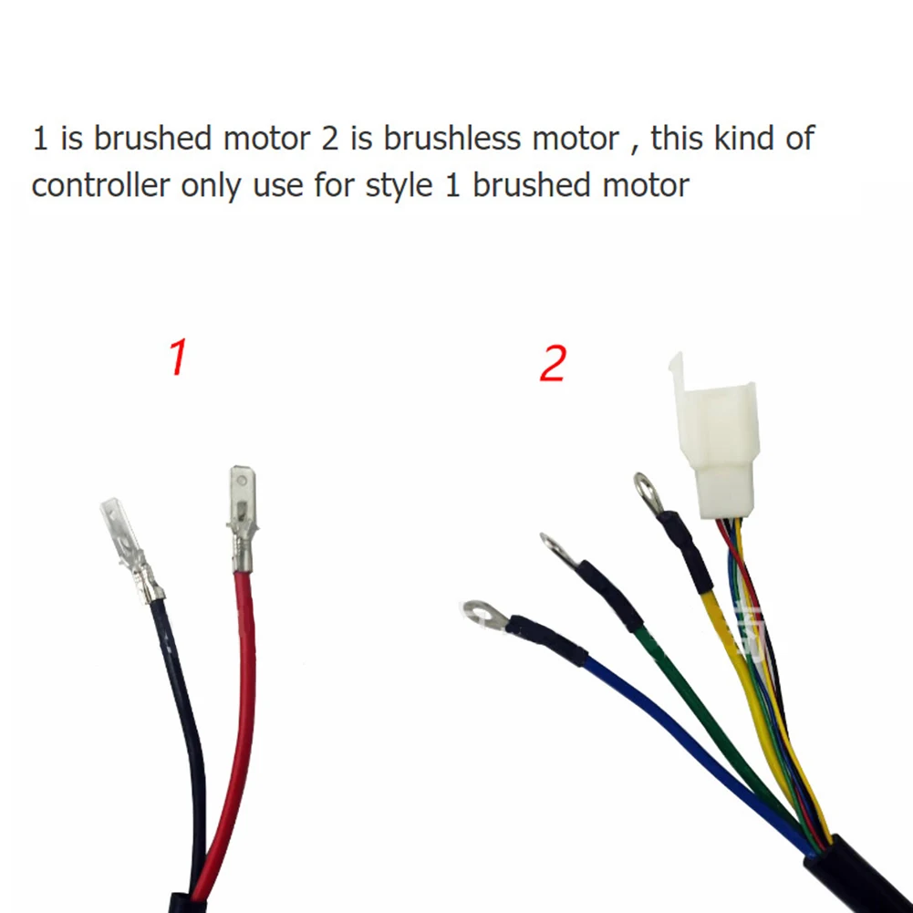 Steel Electric Bike Brushed Controller Throttle Grip Set 24-48V 250W-1000W For Electric Scooter EBike Bicycle Accessories