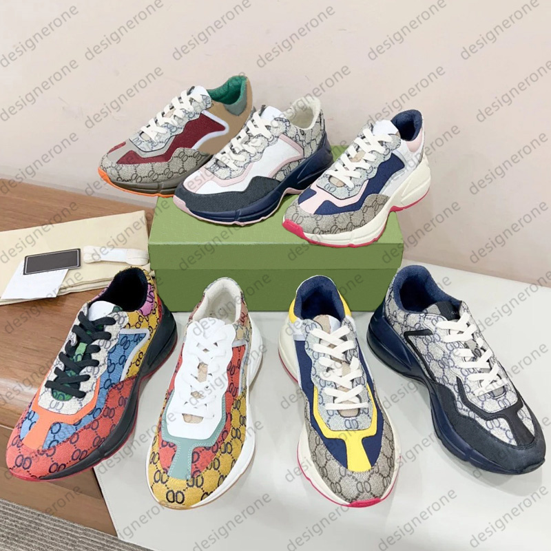 Sneakers Designer shoe Multicolor Sneaker Beige Men Trainers Vintage Chaussures Ladies casual leather Shoes size 35-45