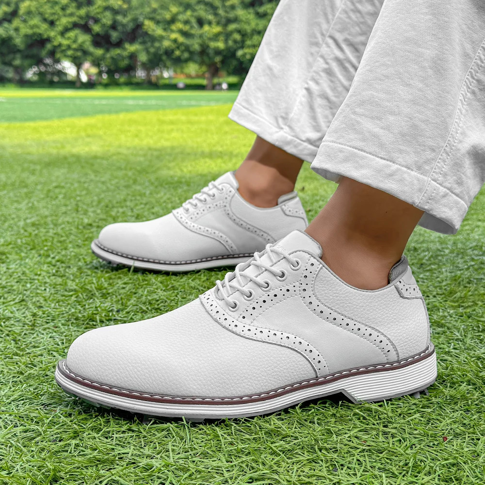 Spikes Golf Shoes Men Professional Sneakers Outdoor Walking Footwears for Golfers 241112