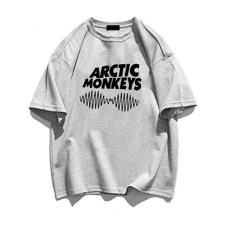 Summer Arctic Monkeys Clothes Cotton T Shirt Male Manga Casual Y2k White Man T-Shirt Leisure Women Tshirt Clothes Fashion Tees 240409