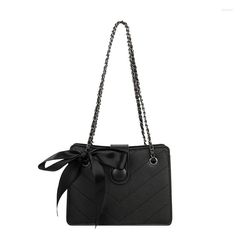Bag Women's Trendy Autumn And Winter Large Capacity Textured Rhombus Chain Messenger All-match Shoulder Small Square zhanyishengli