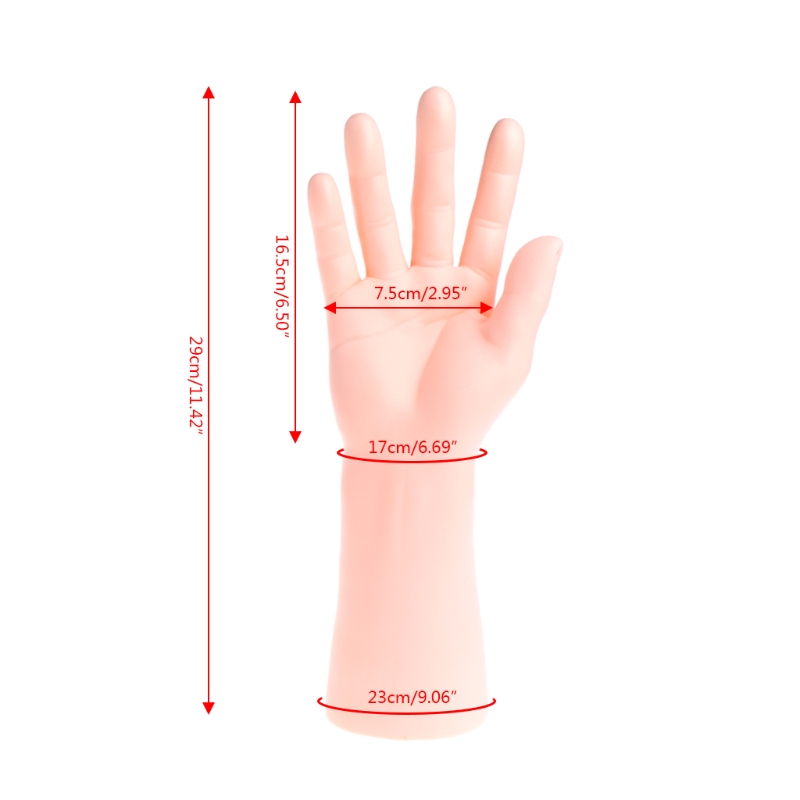 New Male Men Mannequin Hand Display Jewelry Bracelet Ring Glove Stand Holder Show