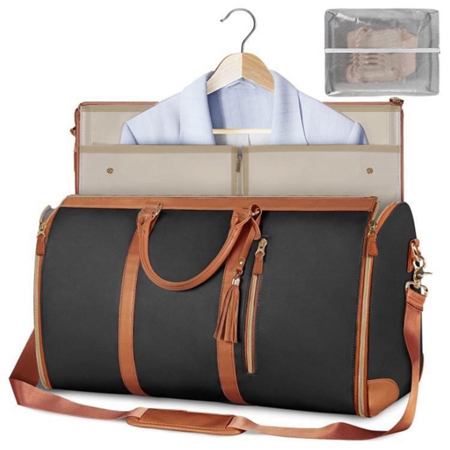 75L Large Capacity PU Foldable Travel Bag Lightweight Traveg Duffel for Women Men Tote New Carry On Lage 240809