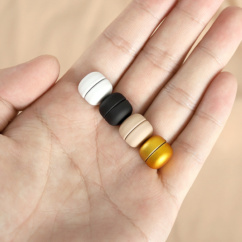 New Safe Hijab Brooch Strong Metal Magnetic Clip Accessory No Snag Pins Brooches Magnet for Muslim Scarf Gifts 5