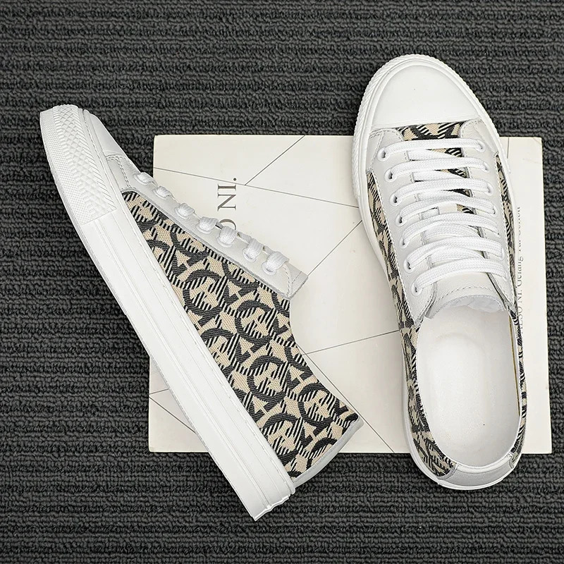 Casual Brand Comfortable Men Shoes Geunine Leather Designer Flats High Quality Breathable Sneaker Male Footwear