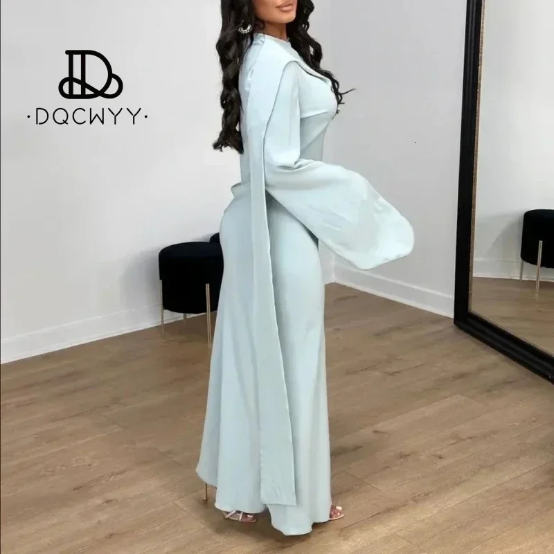 Womens Spring Elegant Dress Womens Long Shoulder Strap Loose Solid Color Casual Long Dress Womens Clothing 241112