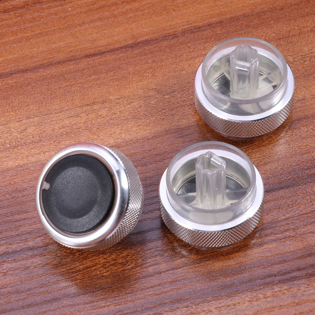 3pcs Air Conditioning Control AC Knob Fit for Focus 2 3 (Black)