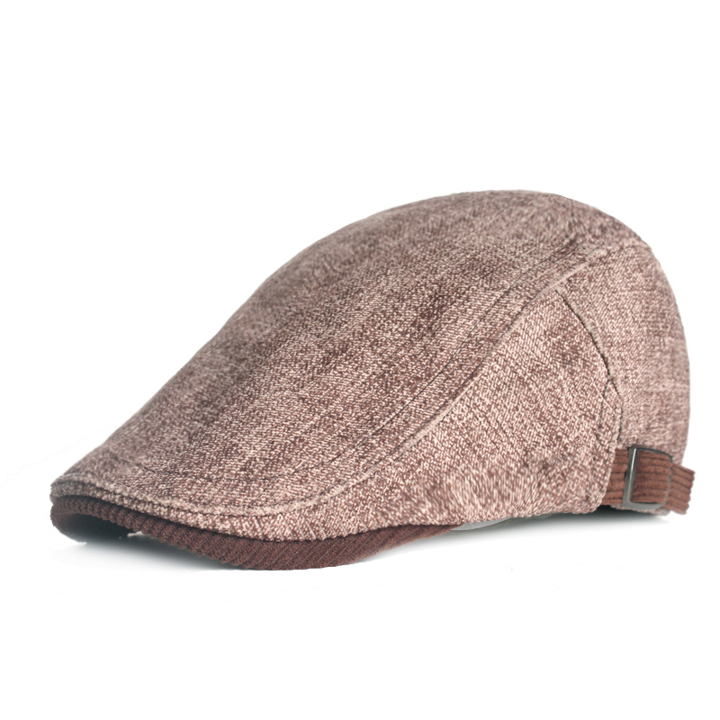 Winter Peaked Cap Unisex Thickened Berets Autumn British Style Newsboy Cap Retro England Hat Artistic Painter Caps for Women Men de491