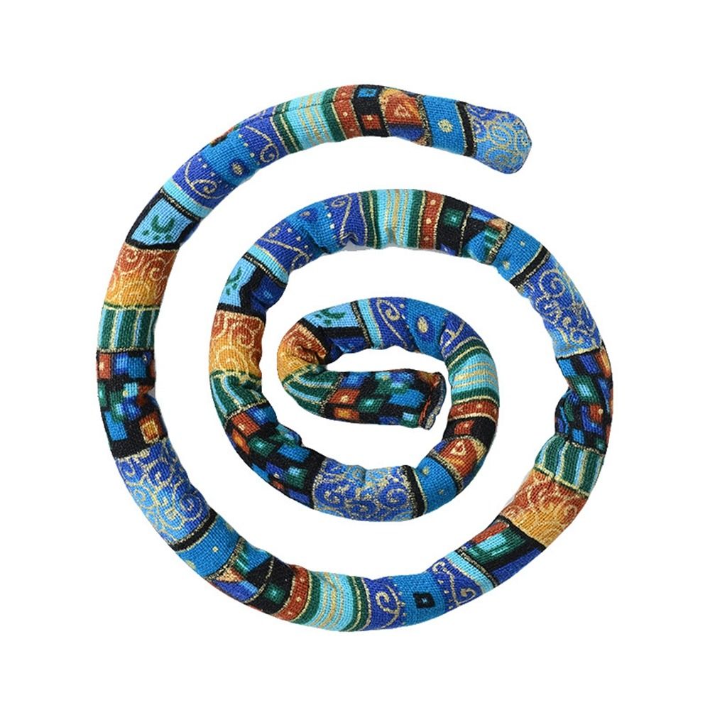 Accessories Hair Curl Stick Cloth Printing Bendable Dreadlocks Women Hair Band Spiral Lock Hair Ties Ethnic Style Hair Rope