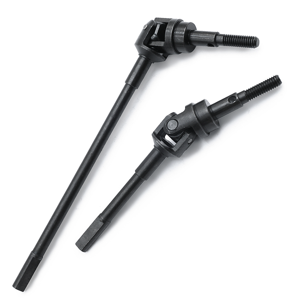 YEAHRUN Steel Front Rear Axle CVD Drive Shaft for 1/10 Axial SCX10 PRO RC Car Upgrade Parts