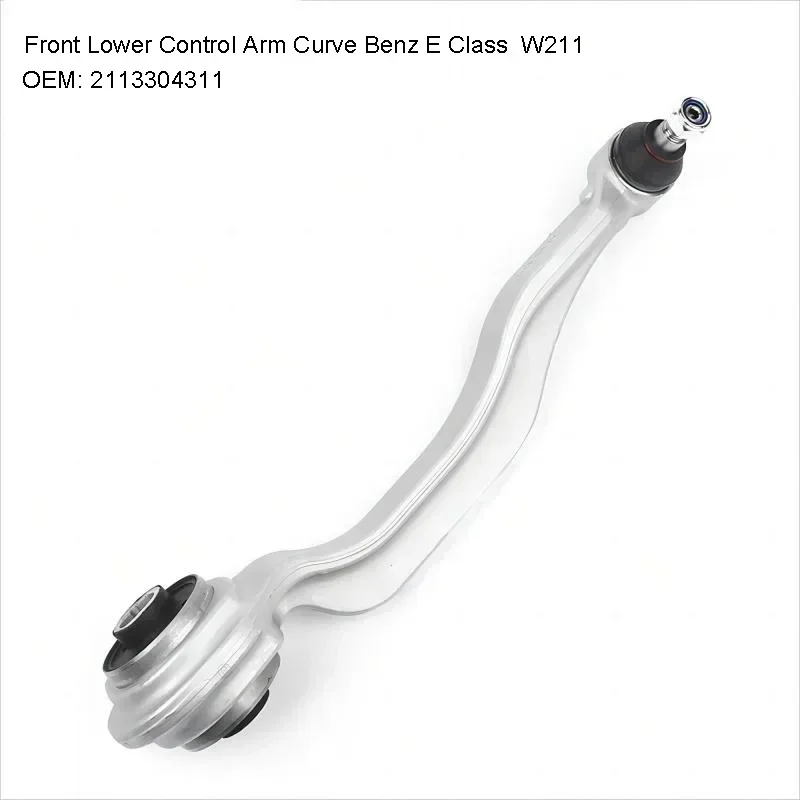 Front Lower left Control Arm Curve with Ball Joint and Bushing For Mercedes Benz E Class W211 S211 CLS C219 SL R230