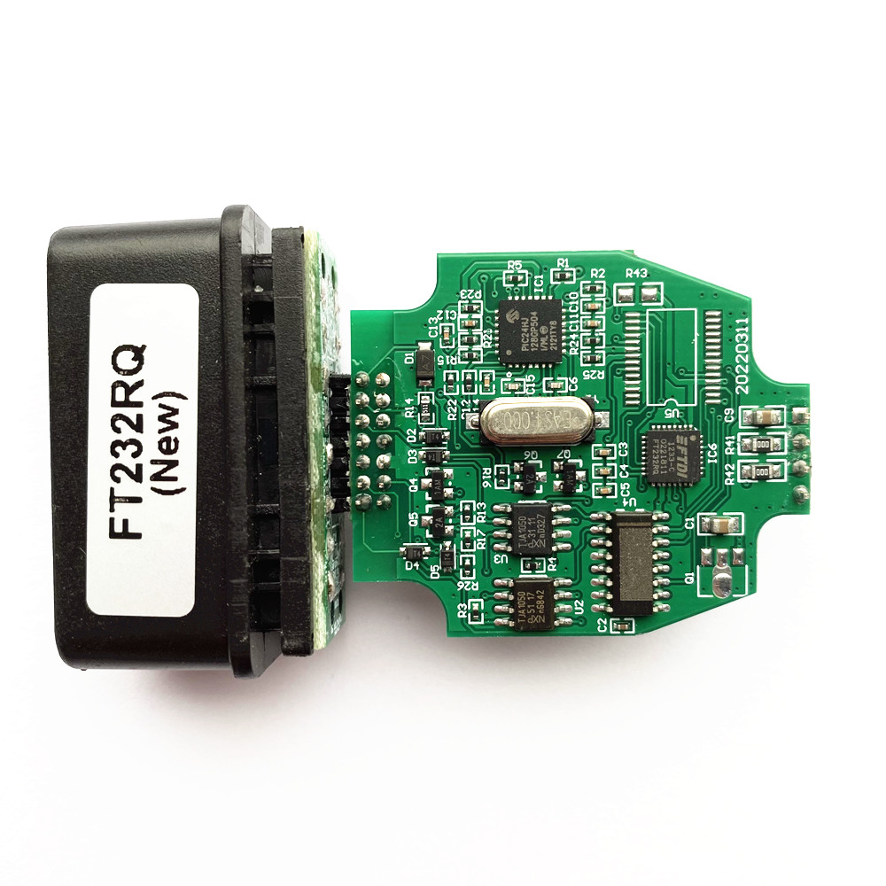 Newest ELS27 FORScan V2.3.8 PIC24HJ128CP504+FT232RQ Chip OBD2 Diagnostic Cable For FORD/Lincoln/Mercury/Mazd Multi-Languages 505f2