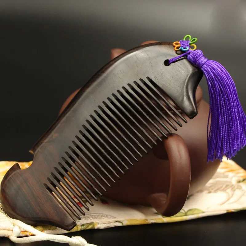 Home>Products>Wood Hair Brushes>Natural Anti Static Ebony Comb W241112