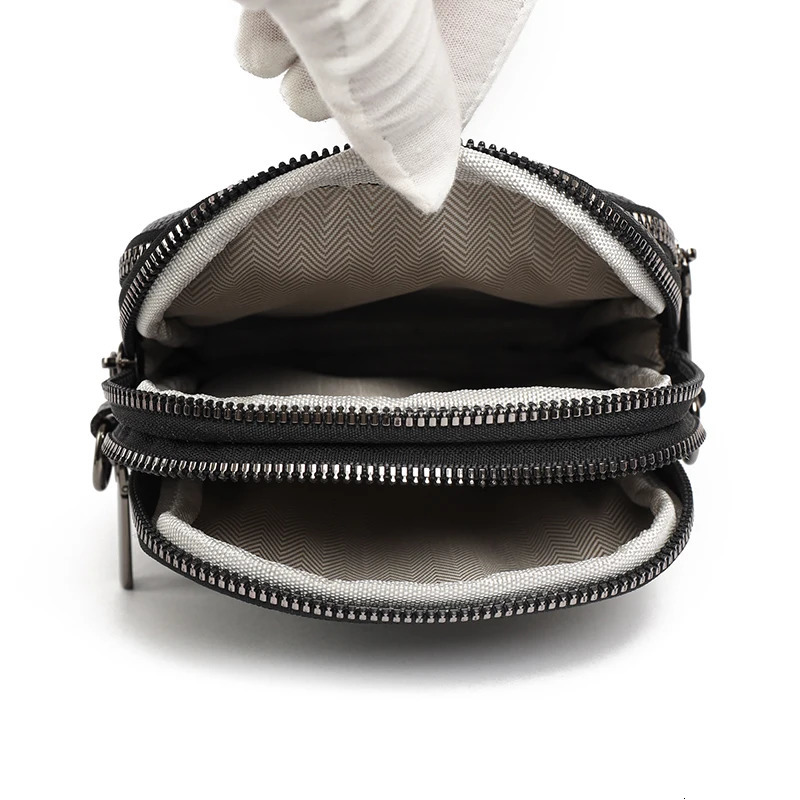 100% Genuine cowhide Womens Leather Mobile Phone Bag Crossbody Bags For Women ner Messenger Sac 241111